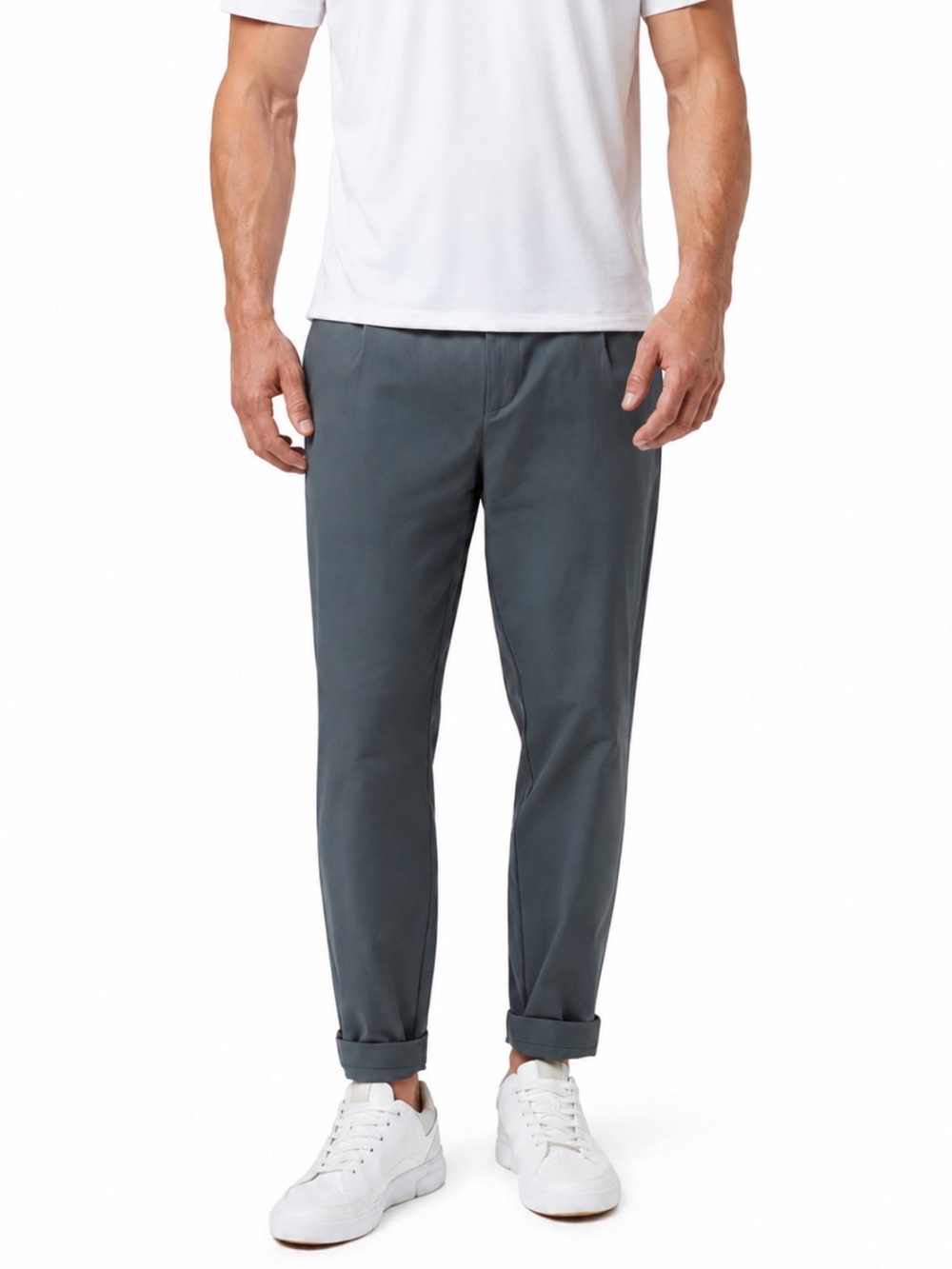 Vuori Cascade Elastic Waist Trouser Pants Gray Men’s 34 Style V465 Like New!
